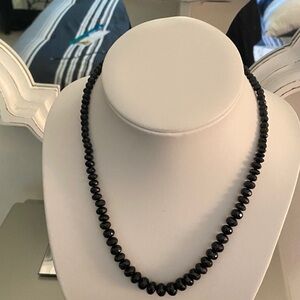 Genuine black spinel. NWOT